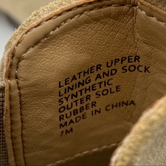 Banana Republic-Leather Taupe Slip on Bootie 7 - Picture 10 of 10